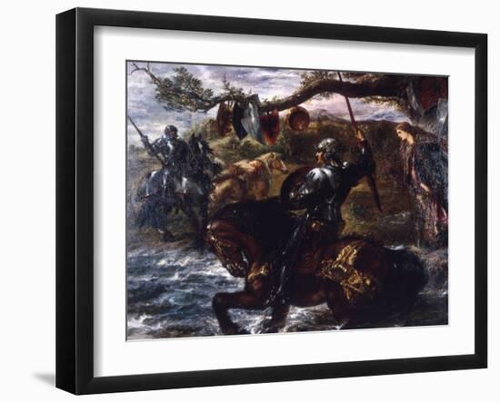 Lancelot Du Lac, 1886-John Gilbert-Framed Giclee Print