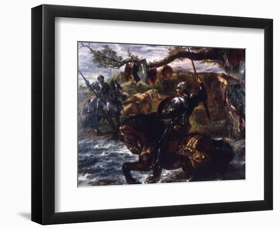 Lancelot Du Lac, 1886-John Gilbert-Framed Giclee Print