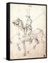 Lancer on Horseback, 1502-Albrecht Dürer-Framed Stretched Canvas