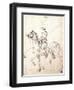 Lancer on Horseback, 1502-Albrecht Dürer-Framed Giclee Print