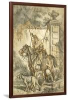 Lancers on Patrol by Stanislao Grimaldi Del Poggetto-null-Framed Giclee Print