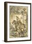 Lancers on Patrol by Stanislao Grimaldi Del Poggetto-null-Framed Giclee Print