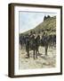 Lancers Resting, Circa 1885-Giovanni Fattori-Framed Giclee Print