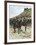 Lancers Resting, Circa 1885-Giovanni Fattori-Framed Giclee Print