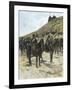 Lancers Resting, Circa 1885-Giovanni Fattori-Framed Giclee Print