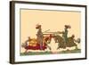 Lances at the Thrust Between Knights-Hector Mair Paulus-Framed Art Print