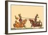 Lances at the Thrust Between Knights-Hector Mair Paulus-Framed Art Print