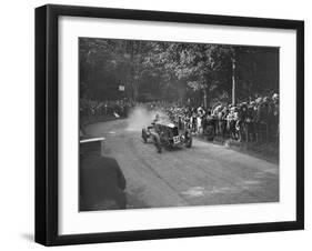 Lanchester 40-50 hp of AJW Millership at the MAC Shelsley Walsh Hillclimb, Worcestershire, 1923-Bill Brunell-Framed Photographic Print