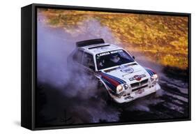 Lancia Delta S4 RAC Rally 1986-null-Framed Stretched Canvas