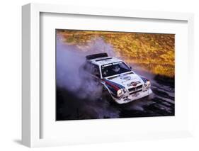 Lancia Delta S4 RAC Rally 1986-null-Framed Photographic Print