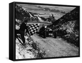 Lancia Lambda, Firle Hill Climb, Sussex, September 1951-null-Framed Stretched Canvas