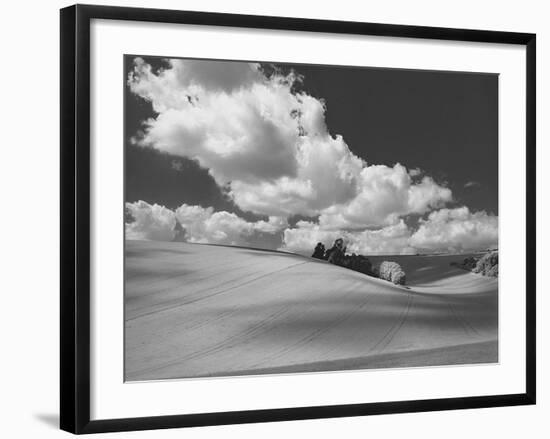 Land and Sky II B&W-Bill Philip-Framed Giclee Print