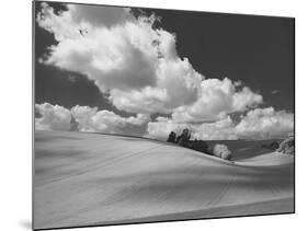 Land and Sky II B&W-Bill Philip-Mounted Giclee Print