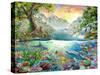 Land and Water Utopia-Adrian Chesterman-Stretched Canvas