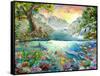 Land and Water Utopia-Adrian Chesterman-Framed Stretched Canvas