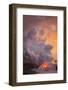 Land Birth, Lava Meets the Ocean - The Big Island, Hawaii-Vincent James-Framed Photographic Print
