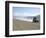 Land Cruiser on Altiplano Track and Tourists Going to Laguna Colorado, Southwest Highlands, Bolivia-Tony Waltham-Framed Photographic Print