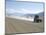 Land Cruiser on Altiplano Track and Tourists Going to Laguna Colorado, Southwest Highlands, Bolivia-Tony Waltham-Mounted Photographic Print