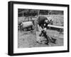 Land Girls WWII-Robert Hunt-Framed Photographic Print