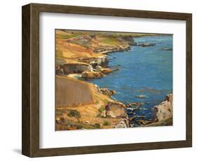 Land of a Thousand Caves-William Wendt-Framed Art Print