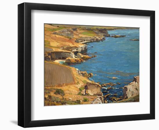 Land of a Thousand Caves-William Wendt-Framed Art Print