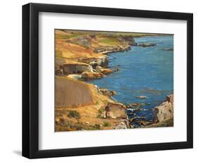 Land of a Thousand Caves-William Wendt-Framed Art Print