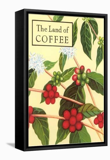 Land of Coffee, Beans-null-Framed Stretched Canvas