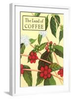 Land of Coffee, Beans-null-Framed Art Print