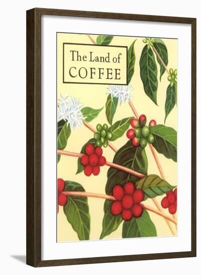 Land of Coffee, Beans-null-Framed Art Print