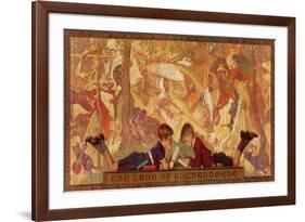 "Land of Enchantment", December 22,1934-Norman Rockwell-Framed Giclee Print