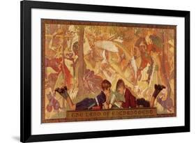 "Land of Enchantment", December 22,1934-Norman Rockwell-Framed Giclee Print