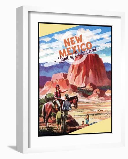 Land of Enchantment-null-Framed Giclee Print