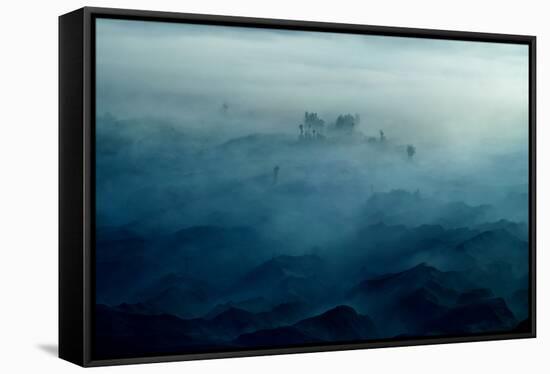 Land of Fog-rudi gunawan-Framed Stretched Canvas