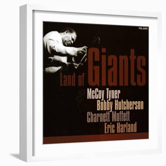 Land of Giants, McCoy Tyner, Bobby Hutcherson, Charnett Moffett, Eric Harland-null-Framed Art Print