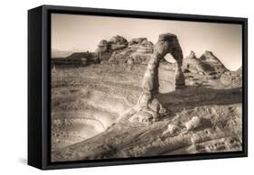 Land of the Delicate Arch, Arches National Park, Utah-Vincent James-Framed Stretched Canvas