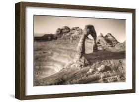 Land of the Delicate Arch, Arches National Park, Utah-Vincent James-Framed Photographic Print