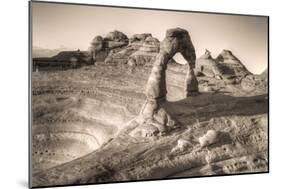 Land of the Delicate Arch, Arches National Park, Utah-Vincent James-Mounted Photographic Print