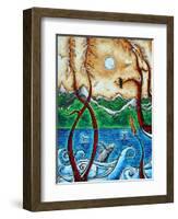 Land Of The Free-Megan Aroon Duncanson-Framed Art Print