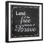 Land of the Free-Lauren Gibbons-Framed Premium Giclee Print