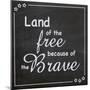 Land of the Free-Lauren Gibbons-Mounted Premium Giclee Print