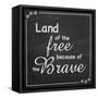 Land of the Free-Lauren Gibbons-Framed Stretched Canvas