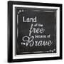 Land of the Free-Lauren Gibbons-Framed Art Print