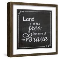 Land of the Free-Lauren Gibbons-Framed Art Print