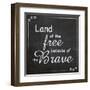 Land of the Free-Lauren Gibbons-Framed Art Print