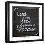 Land of the Free-Lauren Gibbons-Framed Art Print