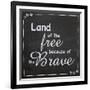 Land of the Free-Lauren Gibbons-Framed Art Print