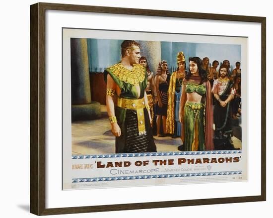 Land of the Pharaohs, 1955-null-Framed Art Print