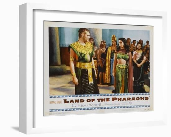 Land of the Pharaohs, 1955-null-Framed Art Print
