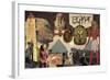 Land of the Pharaohs-Gerry Charm-Framed Giclee Print