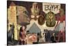 Land of the Pharaohs-Gerry Charm-Stretched Canvas